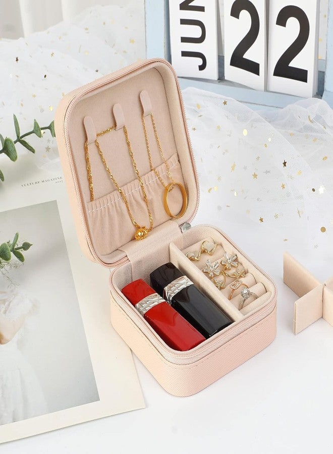 Raptas (𝟓 𝐘𝐞𝐚𝐫𝐬 𝐖𝐚𝐫𝐫𝐚𝐧𝐭𝐲 Mini Jewellery Box Organizer for Travel | Compact Jewelry Storage Case for Rings, Earrings, Necklaces & Bracelets | Elegant Gift Box for Girls & Women - Image 3
