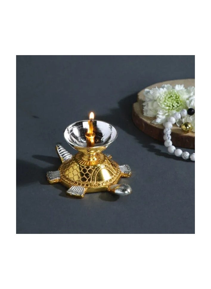 Shreeji Shreeji Diya for Festival | Kuber Diya | Metal Diya | Brass Diya | Deepak | Diwali Gift | Diya for Gift | Oil Lamp  - Image 2