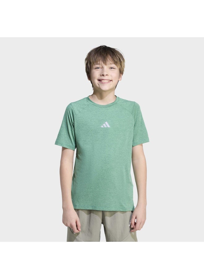 Adidas تي شيرت J GT PZ PURTEA/LIMBUR/REFSIL - Image 2