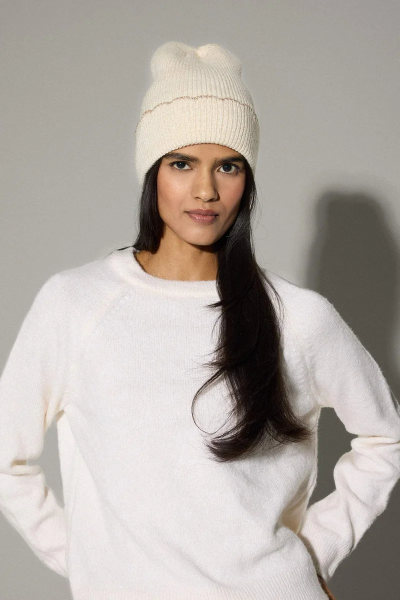 ديفاكتو Woman Glitter Beanie