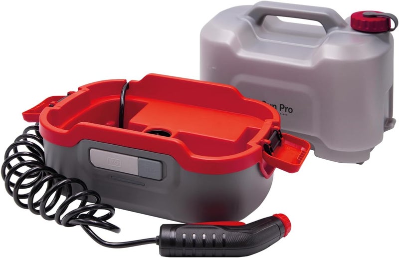 ERRECOM Jet Gun PRO, Portable High Pressure Cleaner, 8 L Water Tank, 3 m Spiral Hose, 2.1 kg - Image 2
