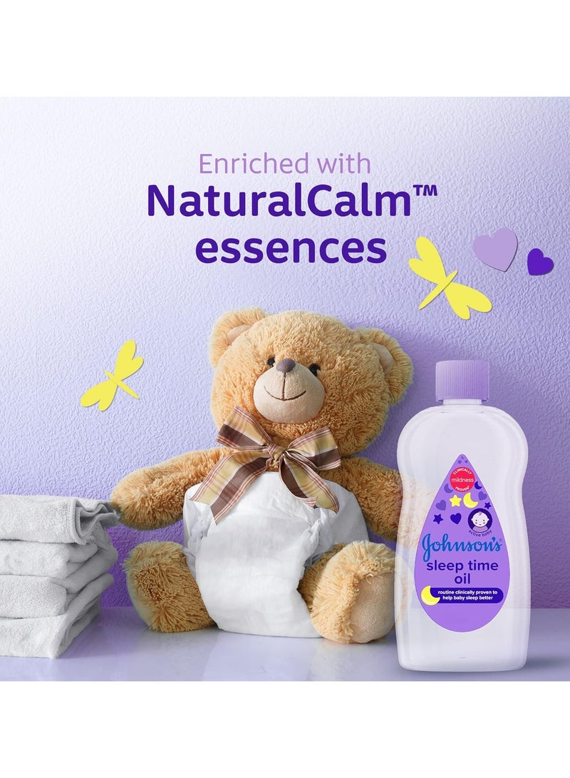 Johnson's Sleep Time Oil 300 ML - Image 3