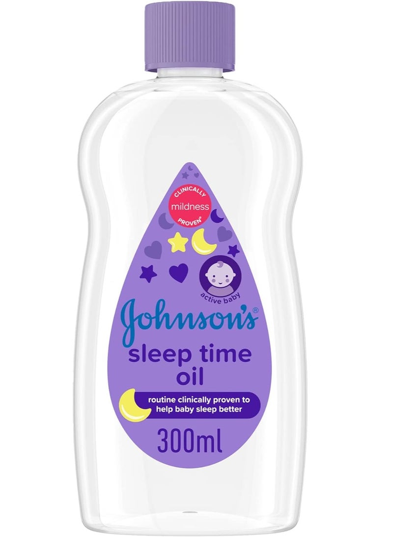 Johnson's Sleep Time Oil 300 ML - Image 1