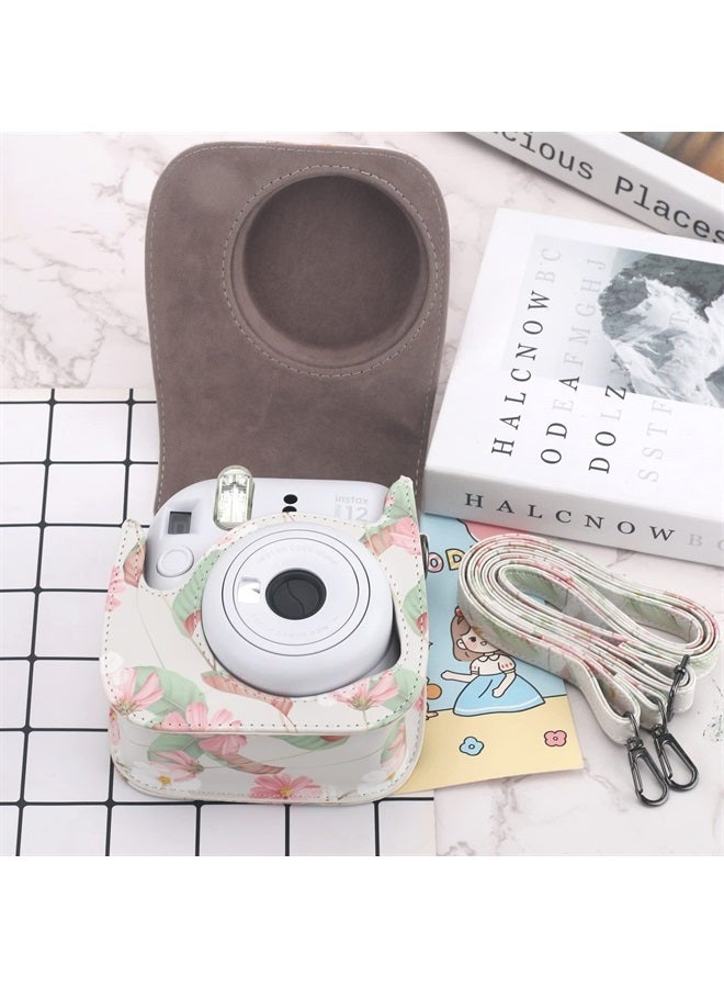 Frankmate Protective Case Compatible with Fujifilm Instax Mini 12 11 9 8 Instant Film Camera with Accessory Pocket and Adjustable Strap - Image 5