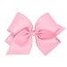 Wee Ones Girls Classic Grosgrain Moonstitch Edge Hair Bow NoSlip Hair Clip Handmade Pearl King - Image 2