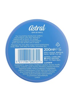 ASTRAL Face & Body Original Moisturising Cream 200ml  - Image 3
