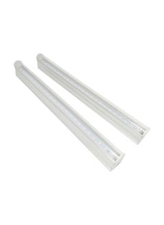 إسكدنيا طقم أشرطة إضاءة LED أنبوبية للنباتات من قطعتين أبيض 35x10x25Ø³Ù†ØªÙŠÙ…ØªØ±  - Image 3