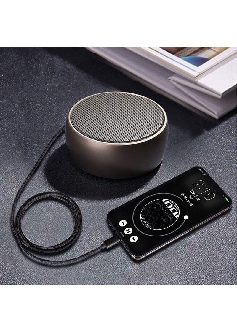 2 Pack To 3.5mm Audio Cable Compatible With IPhone 13/12/11/XR/XS/X/8/7/6 Plus/SE 2 IPad (Black) - Image 5