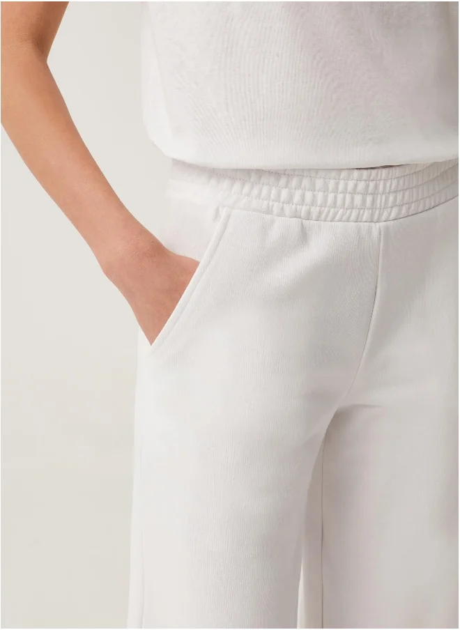Ovs Ovs Wide-Leg Plush Joggers