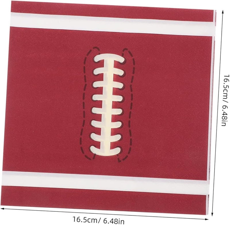 20 قطعة مناديل كرة القدم السميكة المستخدمة لمرة واحدة لمستلزمات الحفلات والفعاليات الرياضية وأعياد الميلاد - Image 3