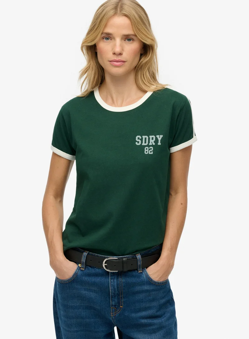 Superdry Athletic Essentials Side Stripe T-Shirt