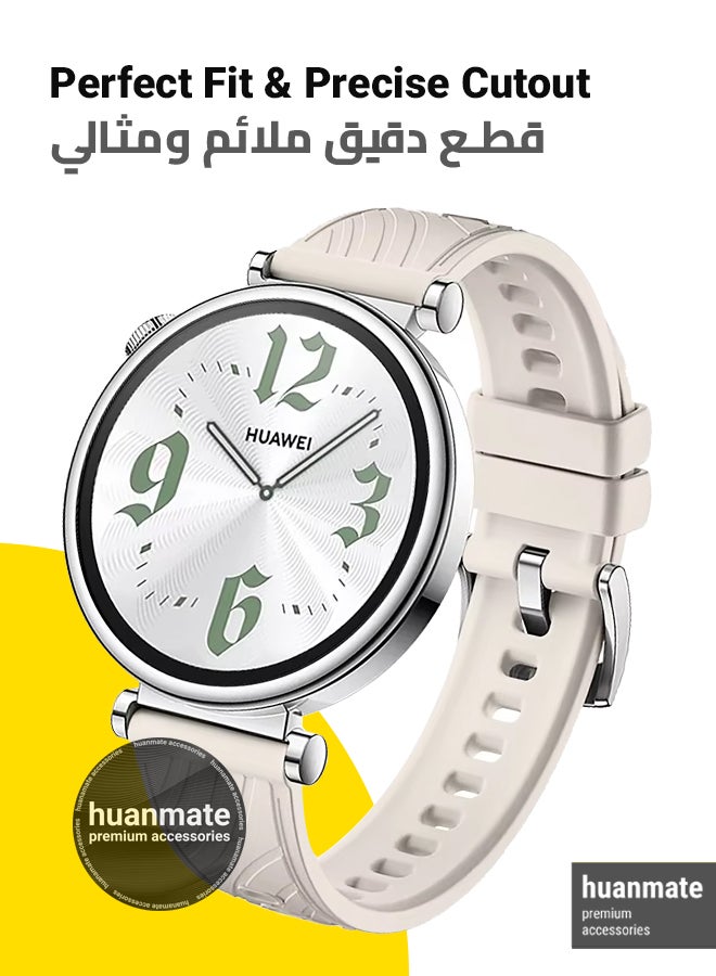 Huawei WATCH GT 4 41mm Soft Silicone Replacement Strap - High Quality, Lightweight, Stylish & Durable - Easy Installation - Replacement Strap for Huawei WATCH GT 4 41mm