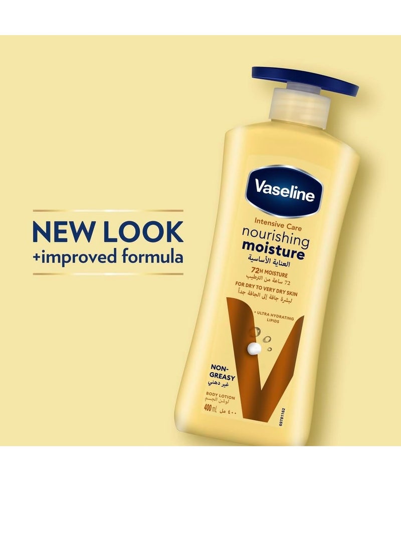 Vaseline Body Lotion nourishing moisture , 400ml - Image 2