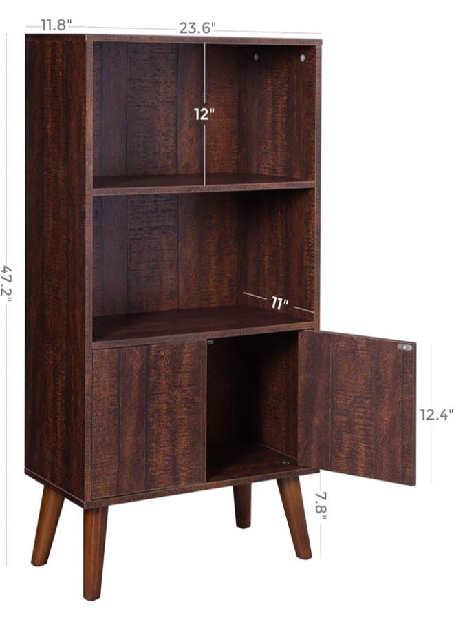 ماركة غير محددة عرض أنيق لمكتبة الكتب المزخرفة للفنون والنباتات والمجموعات.  - Image 2