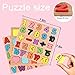 Winbar Wooden Puzzles for Toddlers 3pack Alphabet Shape Puzzles for Kids 3 Wooden Montessori Toddler Alphabet Number Shape for Kids 3 Years Old Boys Girls - Image 3