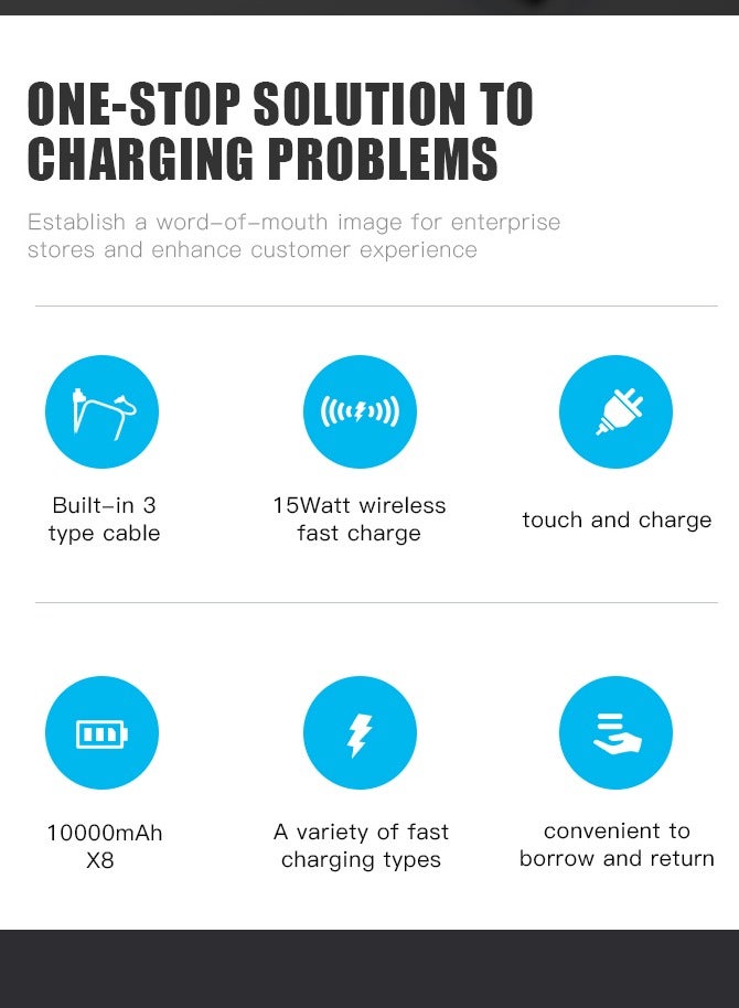 WST 8 In 1 Multiple Power Bank Docking Station - Image 5