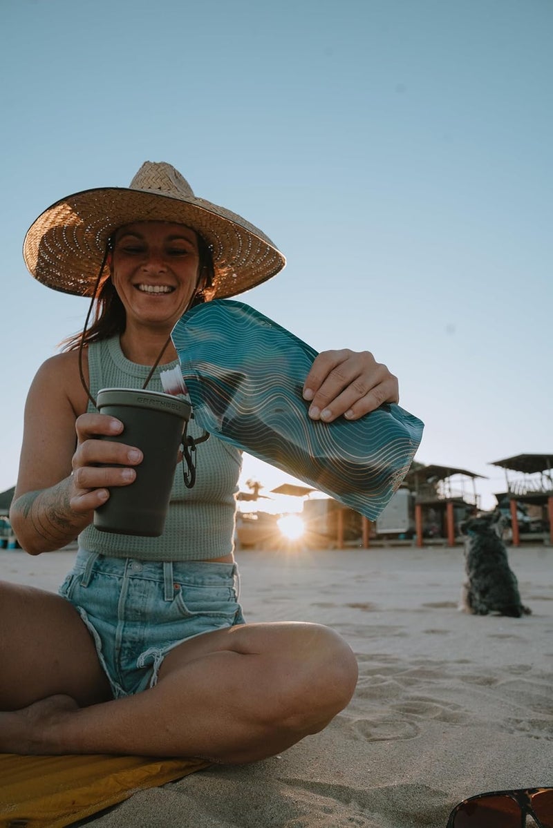 Platypus PlatyPreserve Flexible Wine Bottle 800 mL in Regal Blue - Image 4