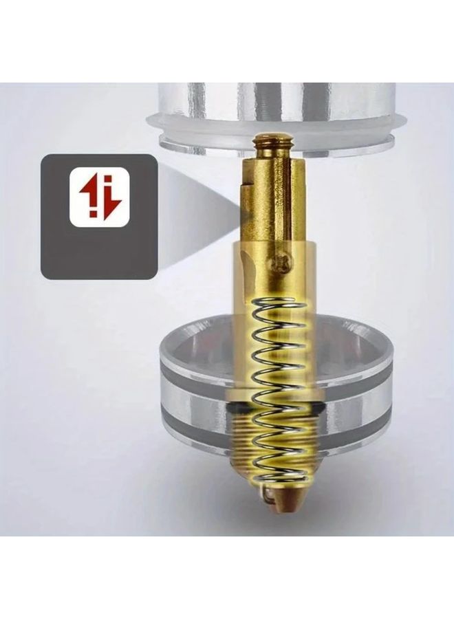 2PCS Brass Spring Loaded Pop Up Drain Plug 28mm For Sink Basin Shower Bathtub - Image 4