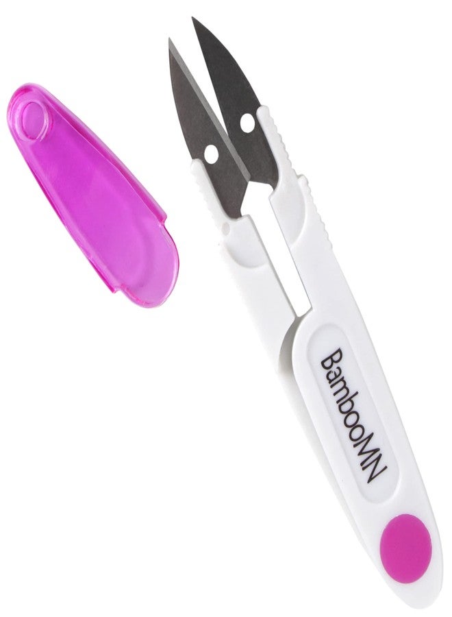 BambooMN JubileeYarn Professional Thread Snips - Multi-Purpose Travel Scissor - Purple - 1 Pair - Image 1
