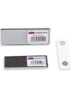 Lamiess T-520B Black Magnetic Name Badge 25 pcs 
