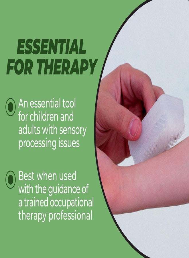 BALTA BRUSH Wilbarger Method Therapy Sensory Brush, 3 Pack - Therapressure Brush for Occupational Therapy for Sensory Brushing - Use as Part of the Wilbarger Brushing Protocol - Image 4