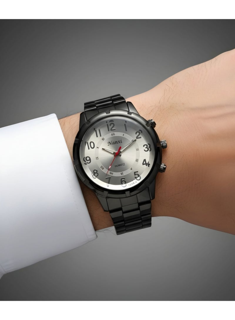 ساعة نانكسي إيلغنس للرجال ذات الوقت المزدوج - Image 2