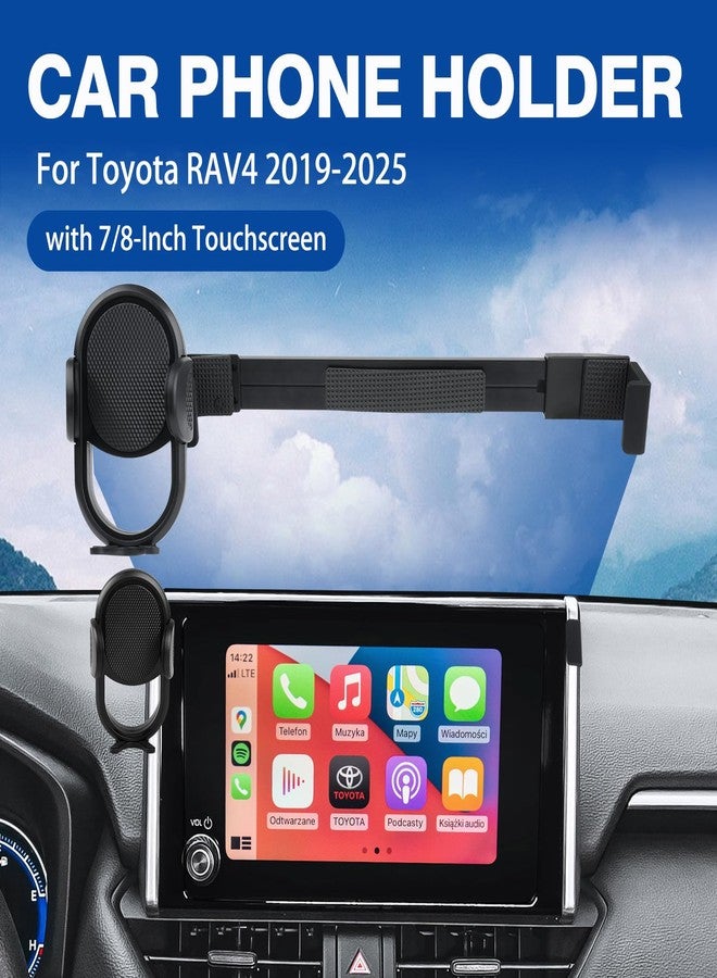 Autorder Car Phone Holder for 2019-2025 Toyota RAV4 Accessories Phone Mount 7/8-Inch Screen Cell Car Automobile Cradles Hands-Free 360 Degree Rotation - Image 2