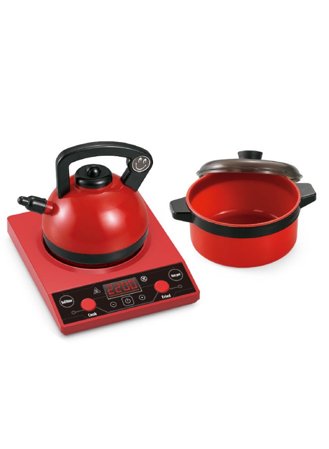 Play-house Toys Simulation Oven Pressure Cooker Kitchen Cooker Chef Role-playing Boys And Girls Toys-Color:MF077714 - Image 3