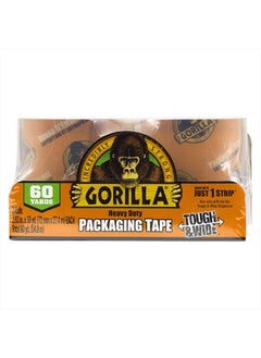 Packing Tape Tough & Wide Refill for Moving, Shipping and Storage, 2.83" x 30 yd, 2 Rolls (Pack of 1)