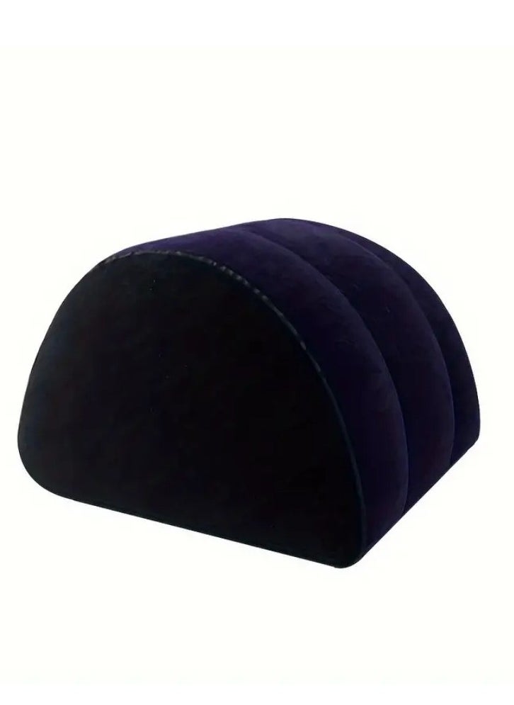 NIBEMINENT - Leg positioning pillow with inflatable pillow, portable cushion, sleeping pillow, leg raise bed sofa, travel camping - Image 1