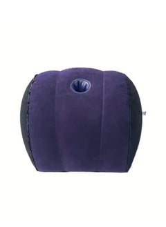 NIBEMINENT Leg positioning pillow with inflatable pillow, portable cushion, sleeping pillow, leg raise bed sofa, travel camping  - Image 1