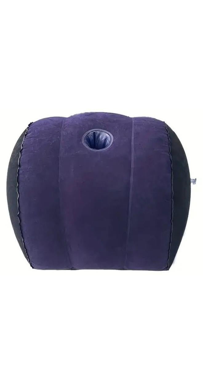 NIBEMINENT Leg Positioning Pillow With Inflatable Pillow, Portable Cushion, Sleeping Pillow, Leg Raise Bed Sofa, Travel Camping - Image 1