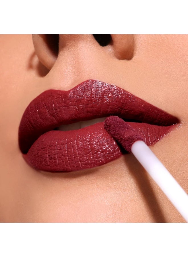 moira أحمر شفاه سائل ليب ديفاين (018، حب النار) - Image 2