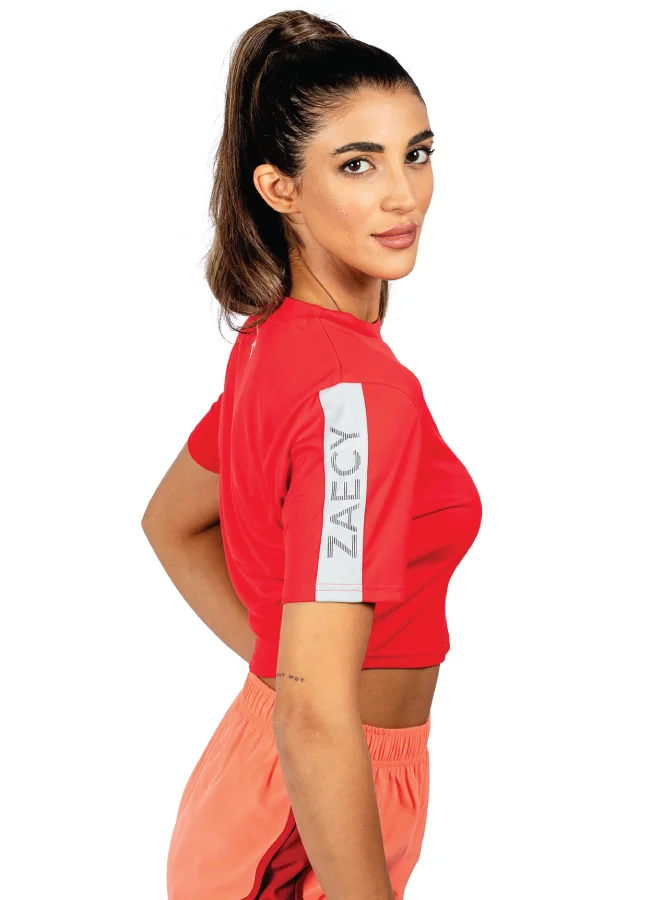 ZAECY Women's Crew Neck Short Sleeve Tee