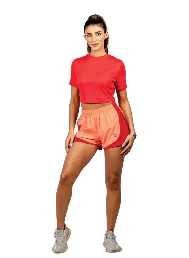 ZAECY Women's Crew Neck Short Sleeve T-Shirt