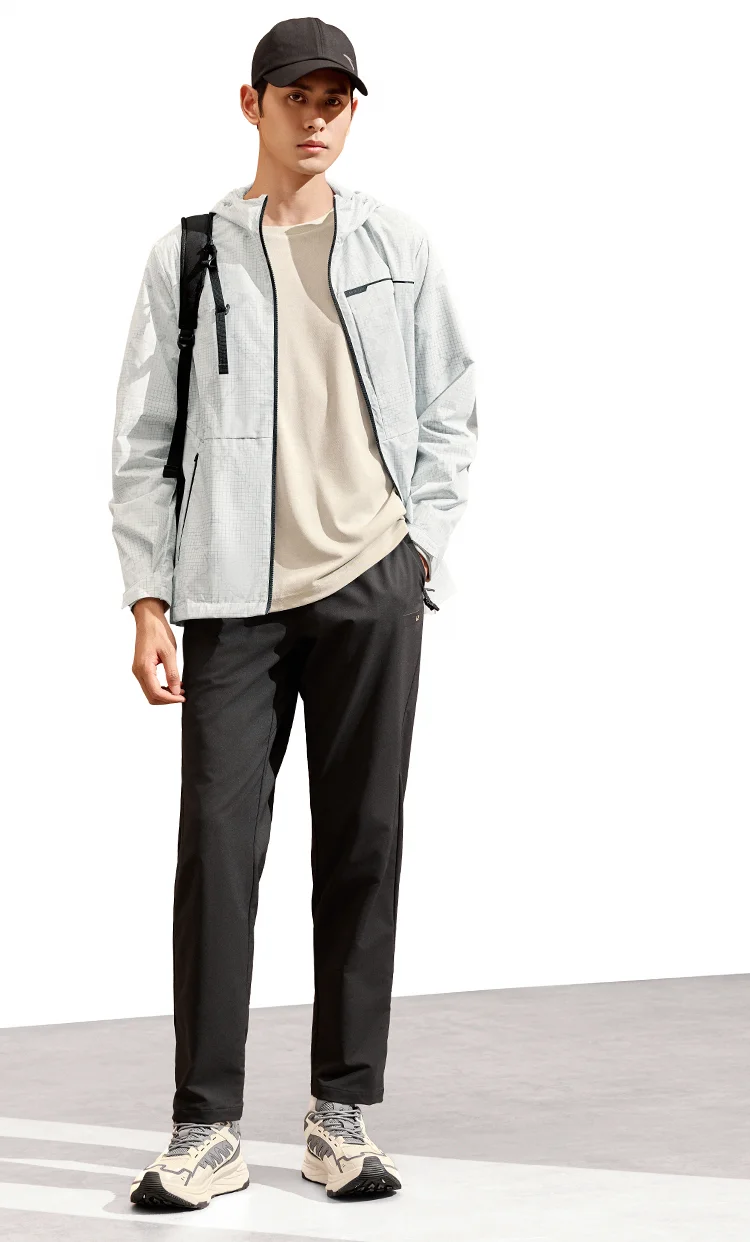 ANTA Regular Fit Workout Training Commute Track Top
