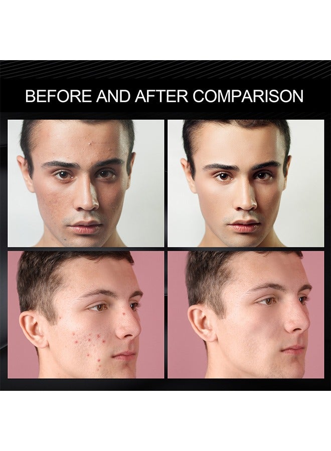 East Moon Men Makeup Cream,Concealer and Brighten Skin,Natural and Refreshing,Waterproof and Sweatproof,Suitable for Use During Makeup 50g - Image 3