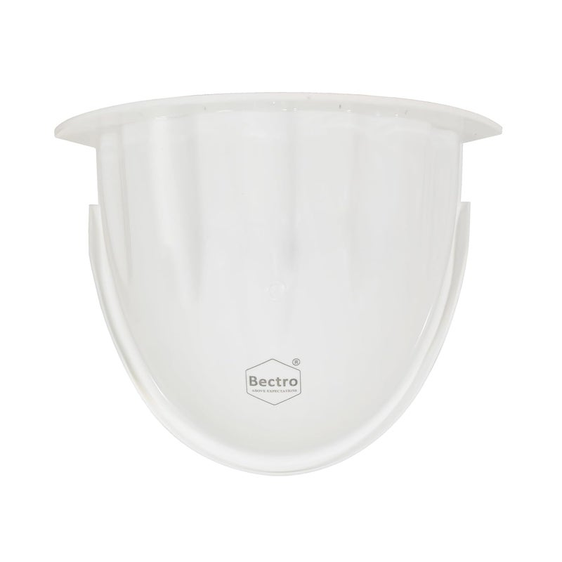 Bectro Universal Sun Rain Shade Camera Cover Shield for HikvisionCP PlusGodrejQuboMIRealmeHoneywellTrueview Dome Bullet Outdoor Camera White - Image 1