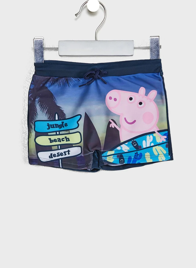 NAME IT Kids Graphic Swim Shorts