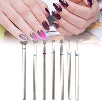 Akozon Multifunctional Electric Grinding Head Tool for Nail Drill Bits Acrylic Gel Nail Polish Pedicure Skin for Cuticle bit for Nail Drill - Image 5
