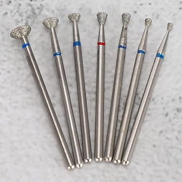 Akozon Multifunctional Electric Grinding Head Tool for Nail Drill Bits Acrylic Gel Nail Polish Pedicure Skin for Cuticle bit for Nail Drill - Image 3