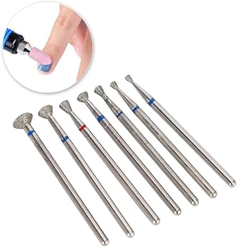 Akozon Multifunctional Electric Grinding Head Tool for Nail Drill Bits Acrylic Gel Nail Polish Pedicure Skin for Cuticle bit for Nail Drill - Image 4