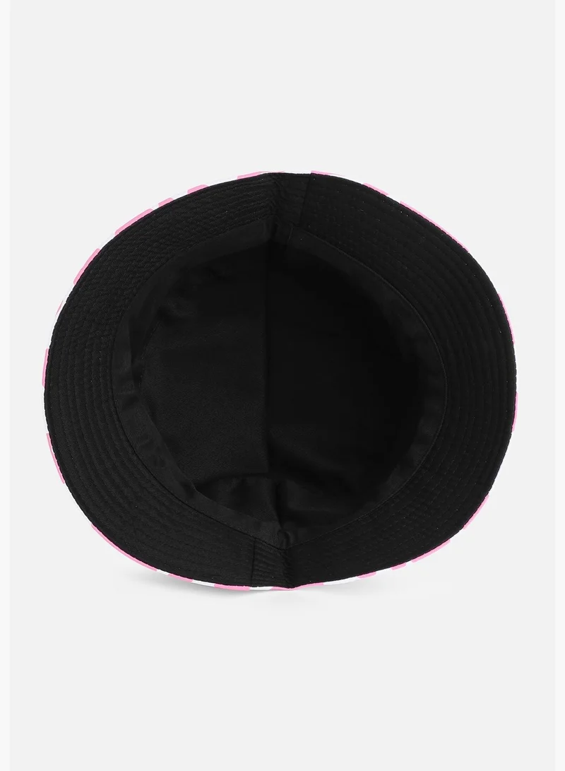 French Accent Casual Printed Polyester Bucket Hat For Men