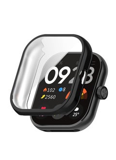 Generic Case Compatible with Xiaomi Redmi Watch 4 Case All-Around with Built-in Screen Protector Watch Soft TPU Shockproof Cover Slim Guard Thin Bumper Shell Protector (Black)  - Image 1