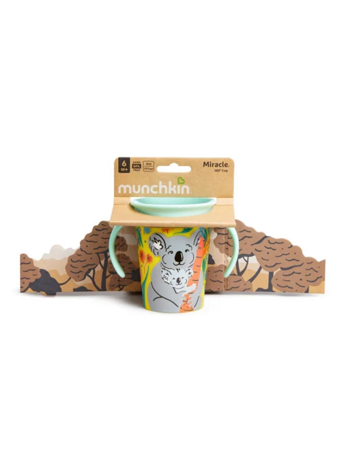 Munchkin Miracle 360° Wildlove Trainer Cup 6oz/177ml Koala