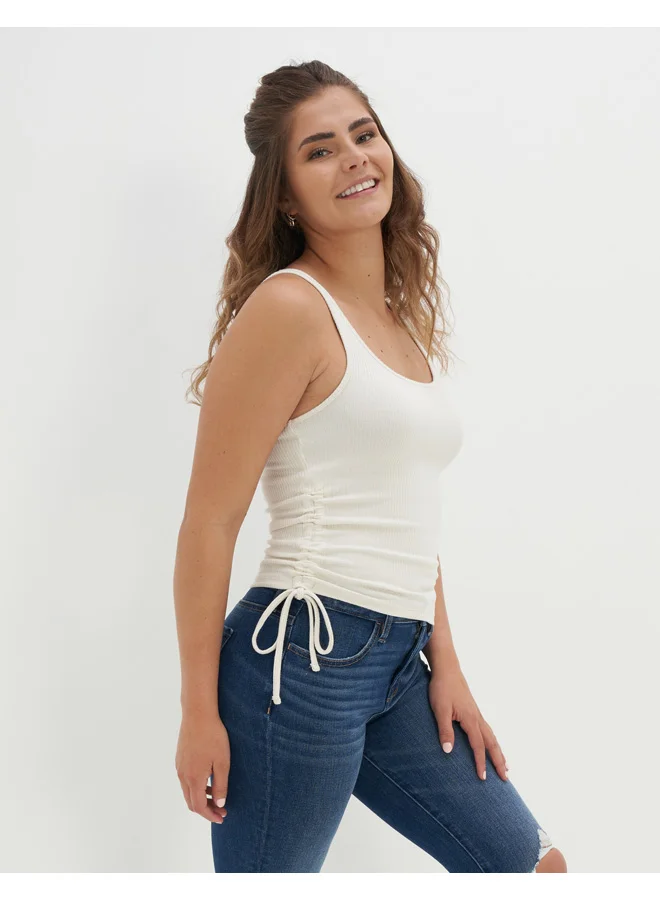 American Eagle AE Ruched Tank Top