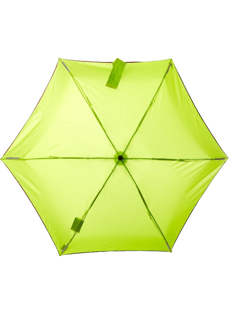 totes Trx Auto Open and Close Titan Regular Umbrella Apple GreenStrawberry Trim One Size