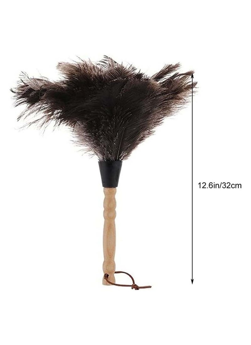 Generic - Feather Duster with Protective Cover Anti Static Flexible Bendable for Dust Cleaning Interior Roof - Image 1