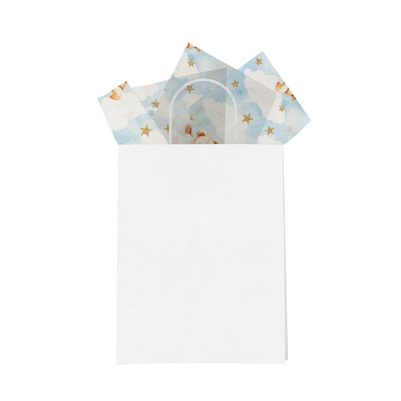Pro Supply Global Teddy Bears Printed Tissue Paper for Gift Bags or Boxes and Wrapping - Baby Shower Bulk Decorative Art Tissue Paper for Packaging and Gifting | 24 Sheets 20" x 30" - Image 4
