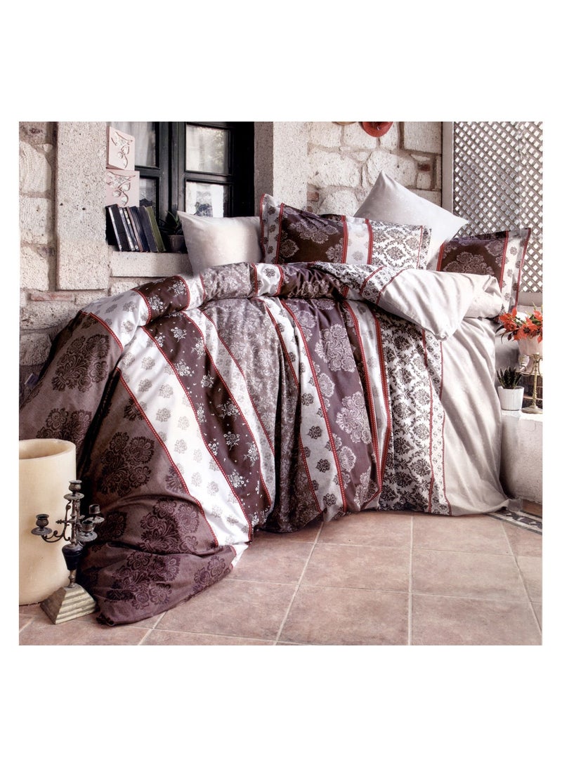Family Bed Flat Bed sheet Set Cotton 3 pieces size 180 x 250 cm Model 135 from Family Bed - Image 1